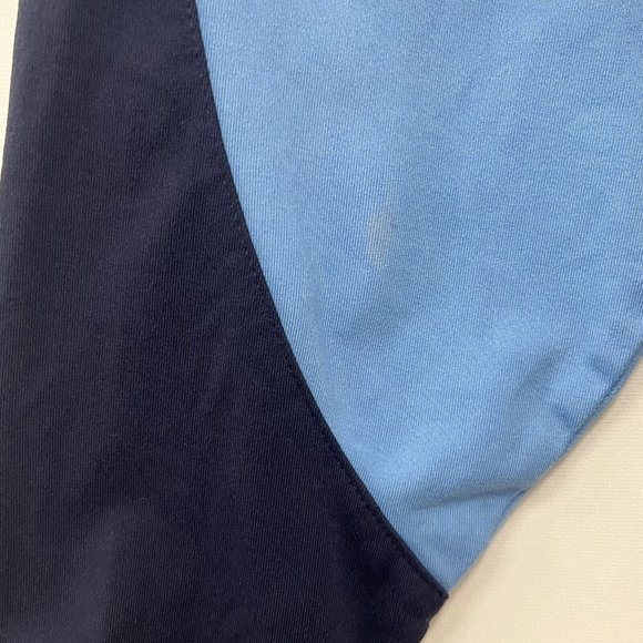 FootJoy FJ Men's 1/2 Zip Golf Pullover Shirt Nylon/Spandex Blue/Navy Logo M‎ guc - Picture 8 of 9